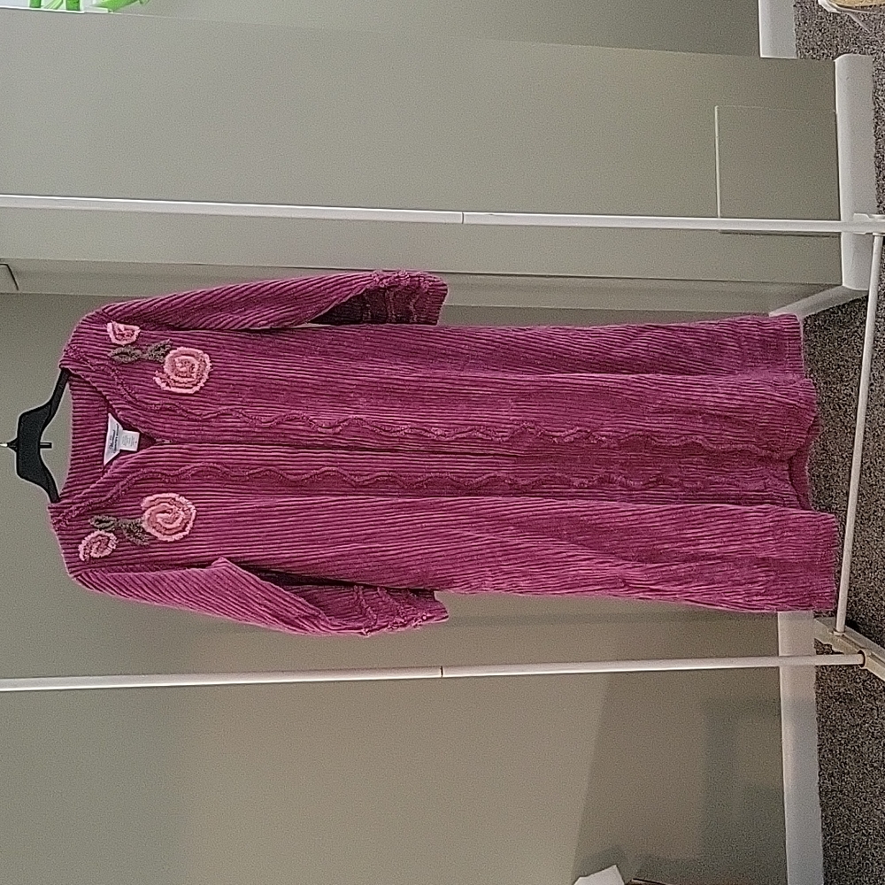 COPY - Vermont Country Store Vintage inspired House Coat. Womens Size L.